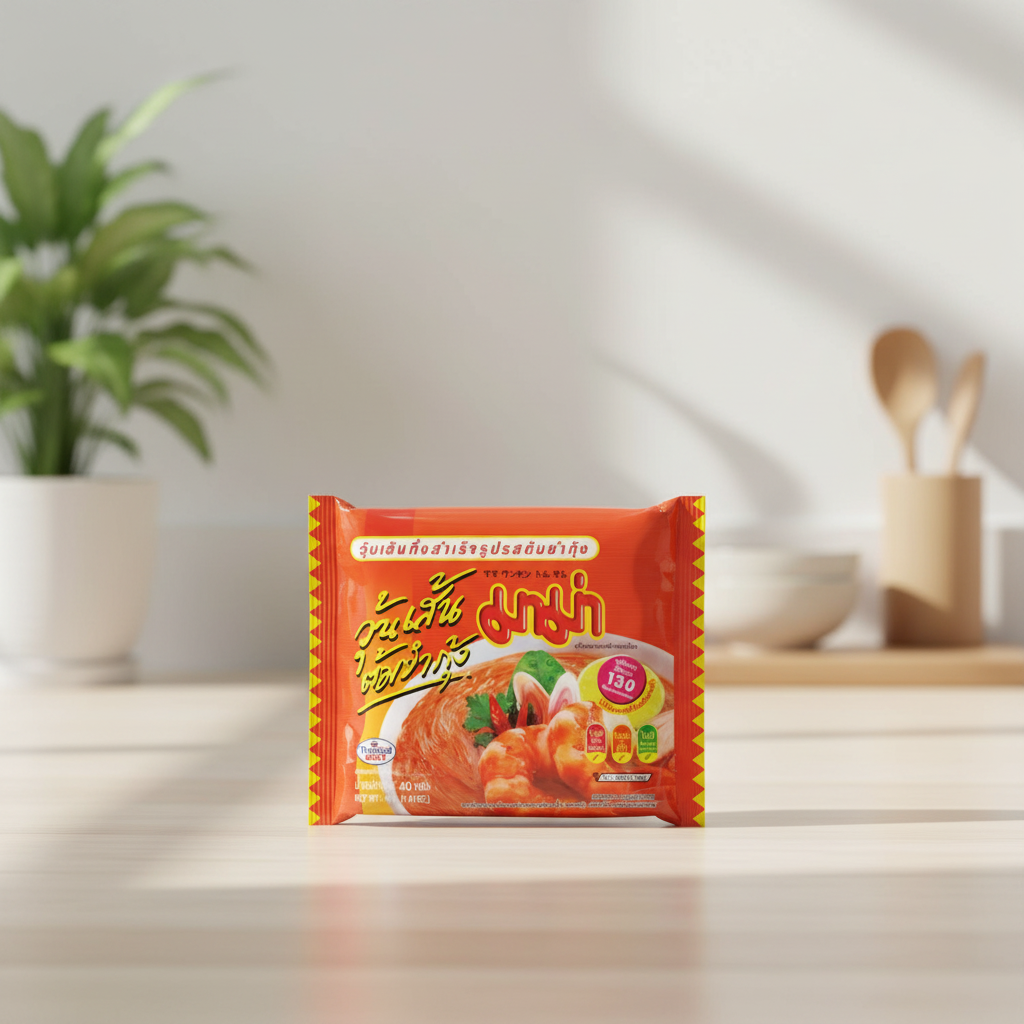 MAMA Vermicelles de Haricot Mungo Tom Yum Kung 40 g