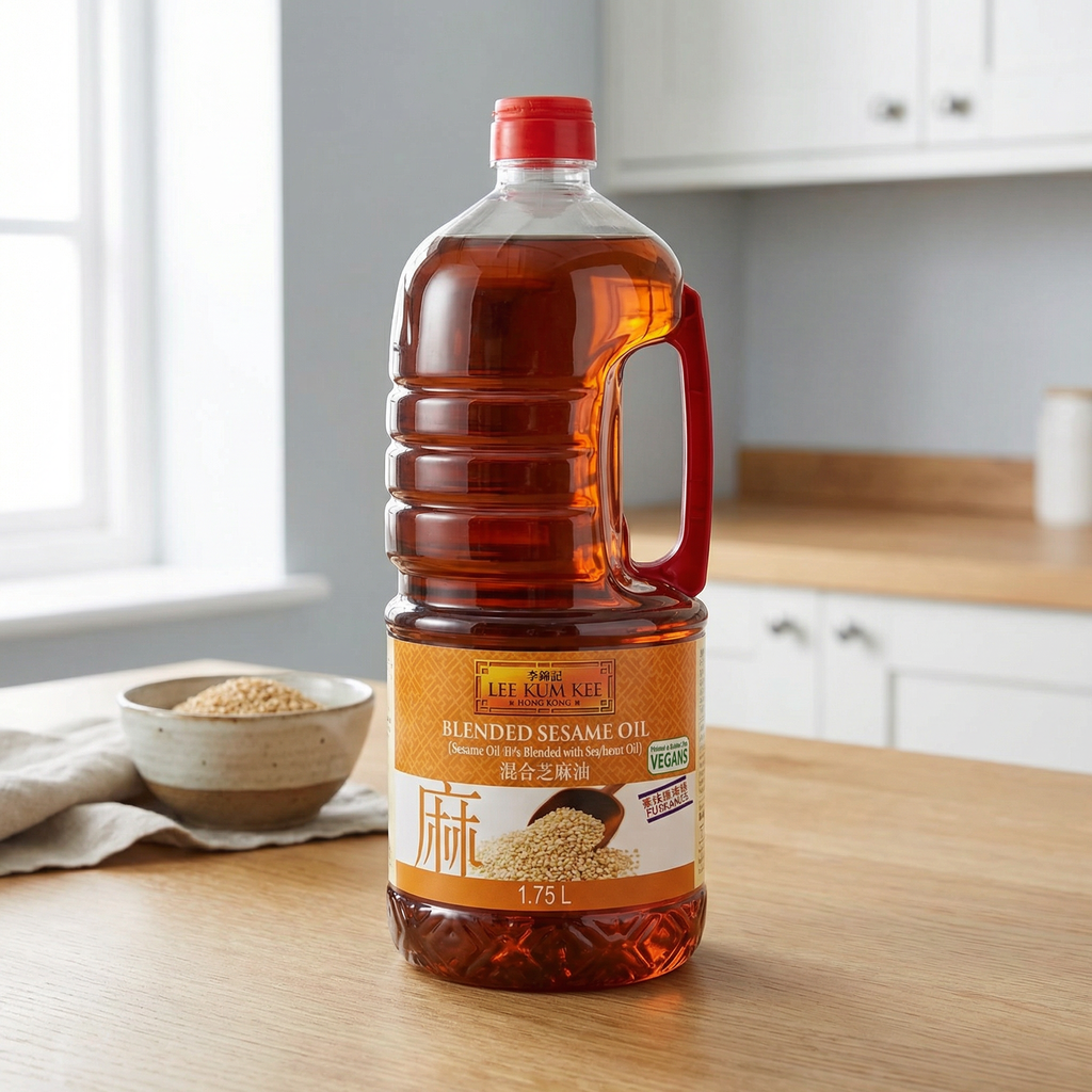 LEE KUM KEE Huile de sésame mélangée - 1,75 L