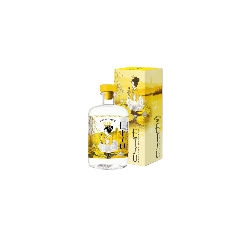 ETSU Gin au yuzu double 43 % - 70 cl