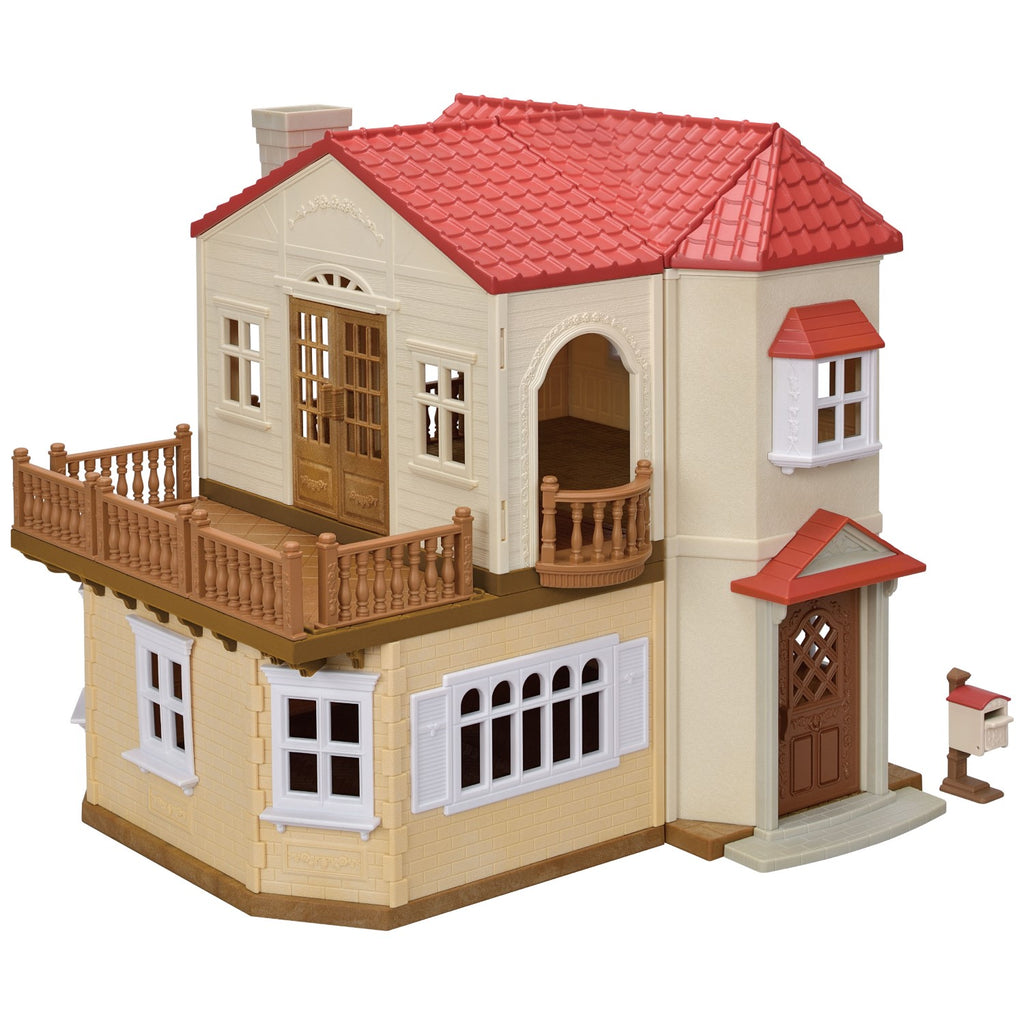 Sylvanian Families La grande maison éclairée et sa pièce secrète
