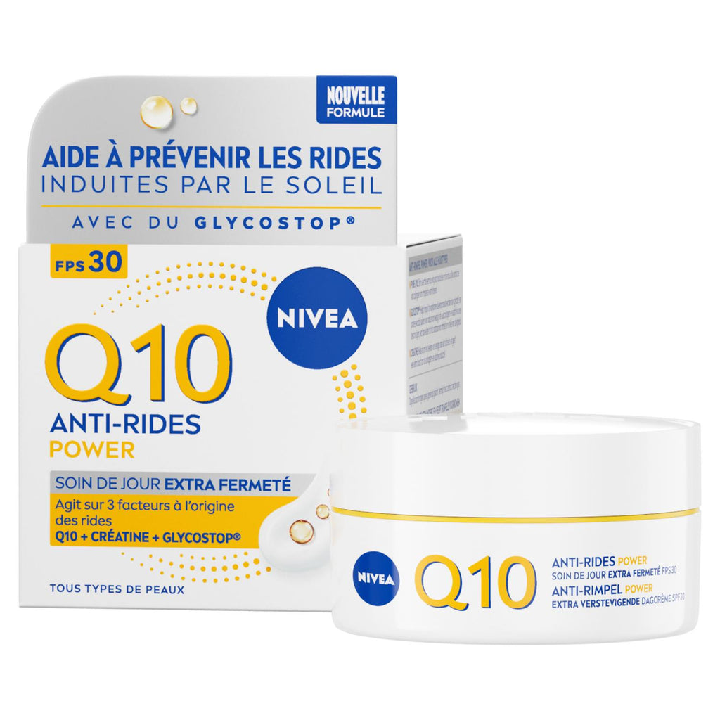 NIVEA Q10 Power - Crème de jour anti-rides SPF30 - 50 ml