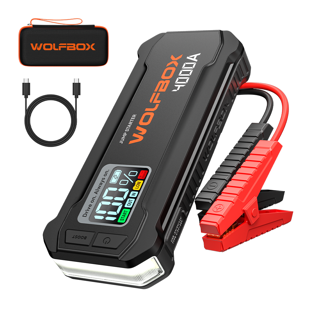 WOLFBOX JS24 Démarreur de Batterie Portable 1PC