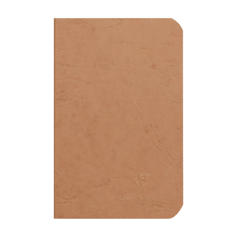 CLAIREFONTAINE Nomaddict (Age Bag) carnet piqué 9x14cm 96p ligné tabac