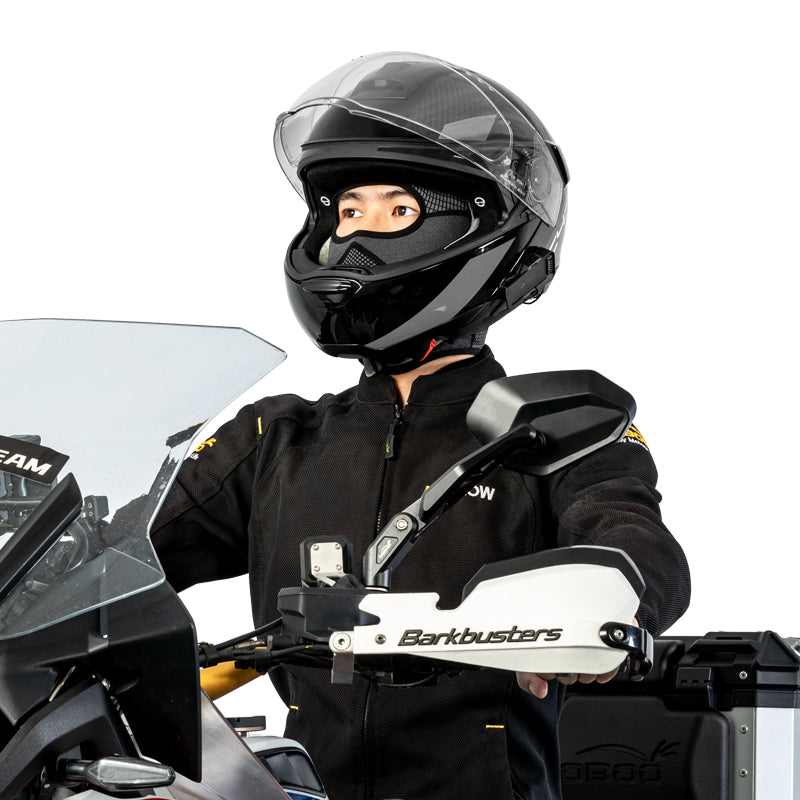 LOBOO Casque de moto - L/XL