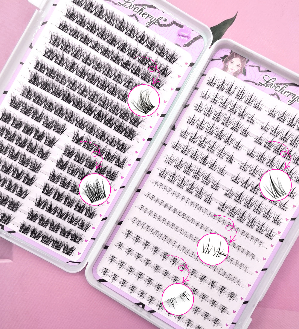 Lvcheryl Coffret de faux cils 1-326
