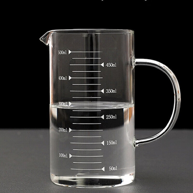 BJ Verre Doseur en Verre Borosilicate 500ml