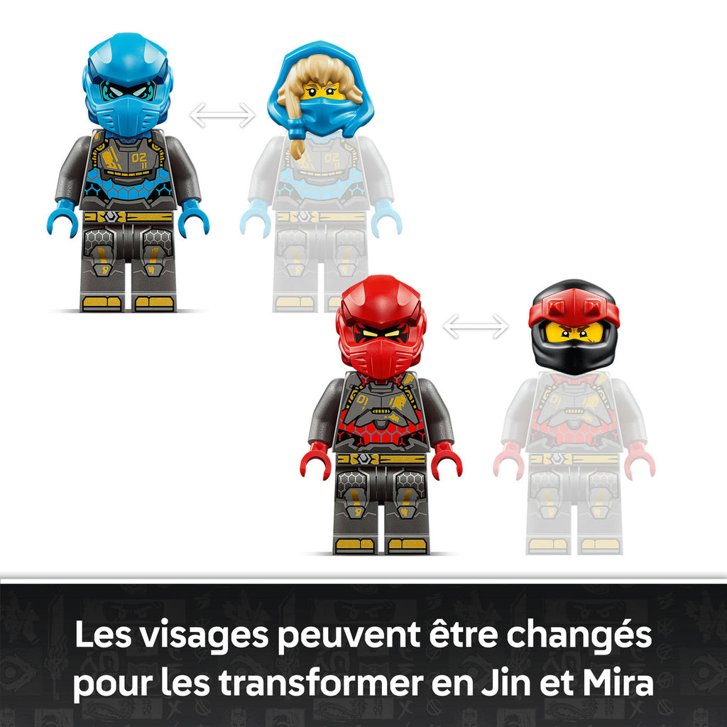 LEGO Ninjago 71870 Les robots Titan jumeaux