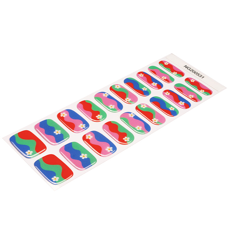 MeoMagic 14-247 Autocollants gels pour ongles - 20 pièces