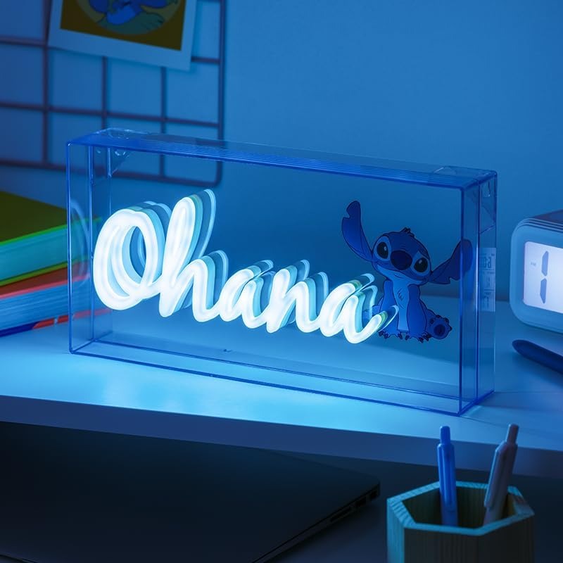 Paladone Lampe néon LED Ohana 15 x 30 cm