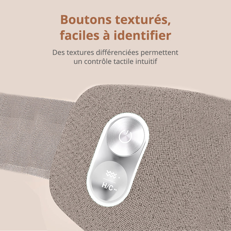 BREO See7 Masseur oculaire chauffant et refroidissant pour les yeux gonflés et soulagement de la fatigue oculaire