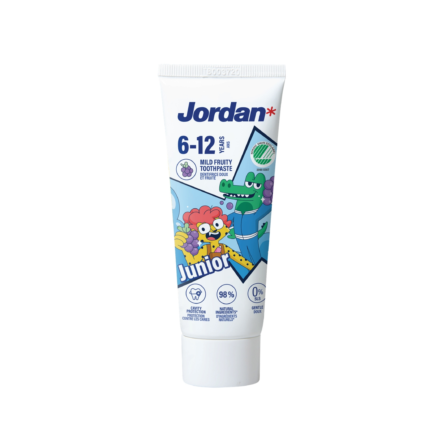 JORDAN Dentifrice Enfant 6-12 ans Fruité - 50ml