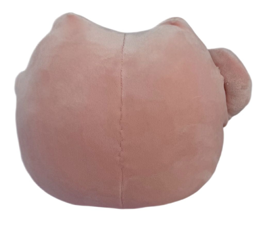 Peluche Kawaii Maneki Neko Rose Chat Porte-Bonheur 40 cm