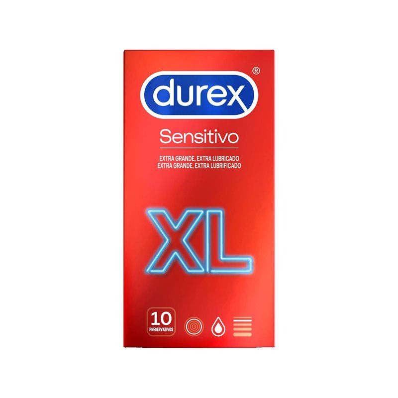 DUREX Préservatifs Sensitivo Suave XL Pack de 10
