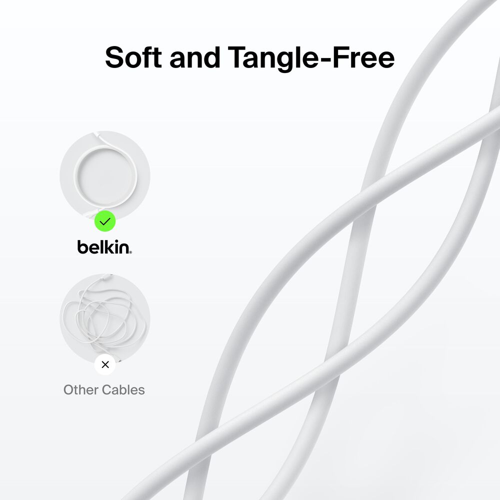 BELKIN Câble renforcé pour iPhone USB-C vers Lightning - 1 m