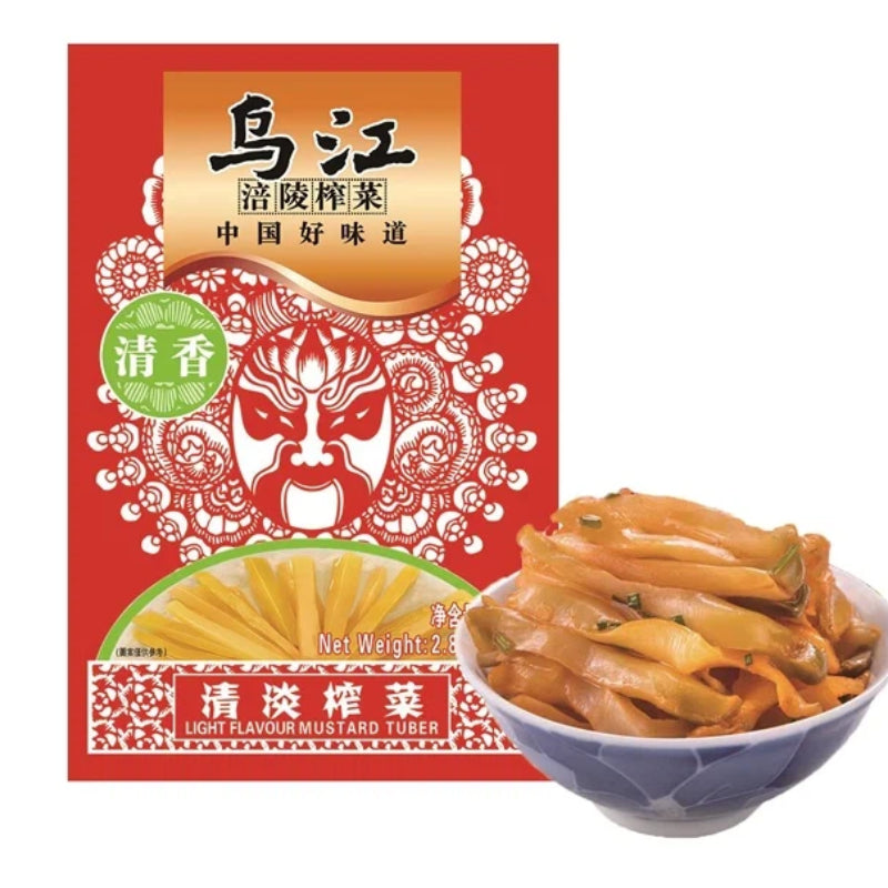 Wujiang Feuilles de moutarde légèrement marinées - 80 g