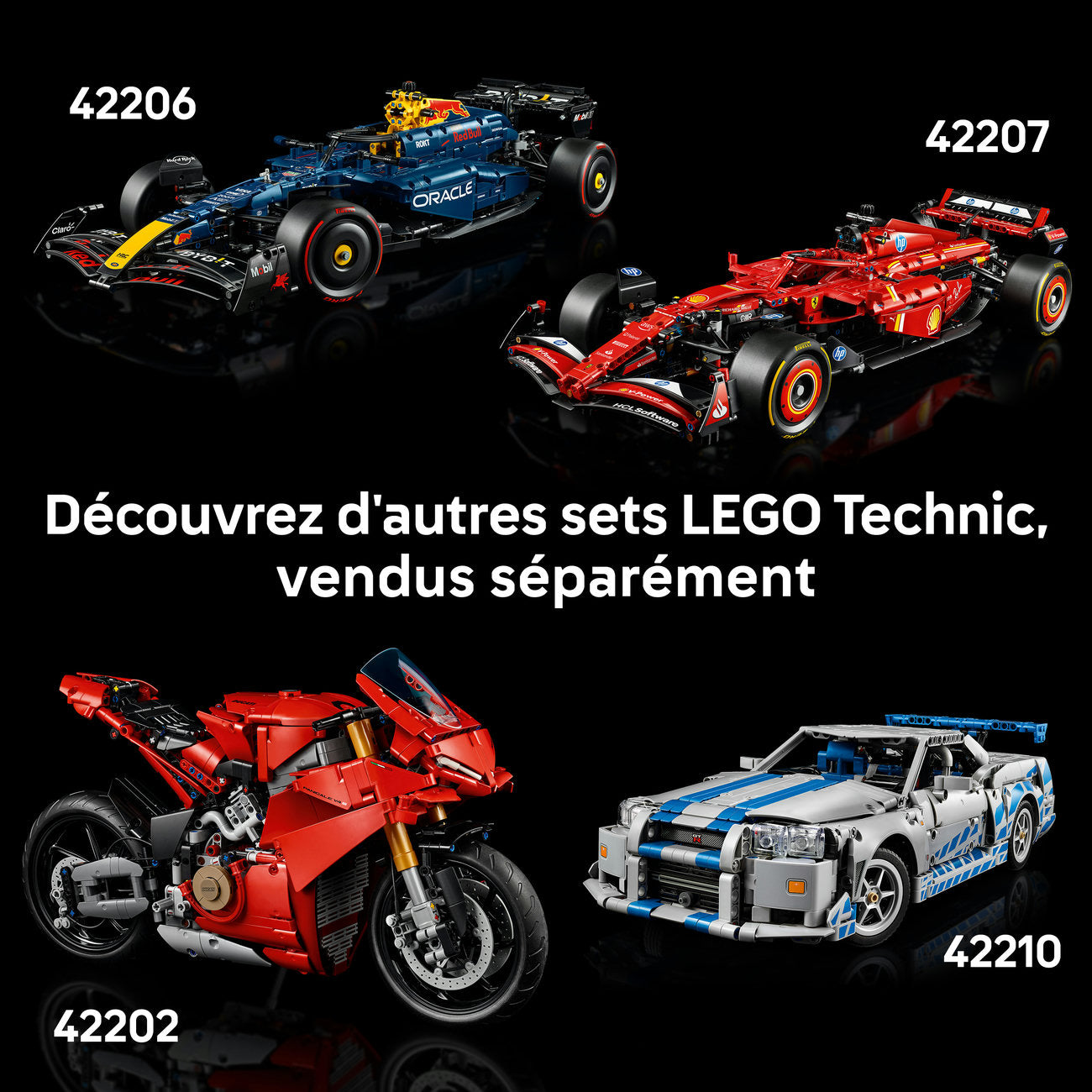 LEGO Technic 42223 La voiture de course 1966 Ford GT40 MKII