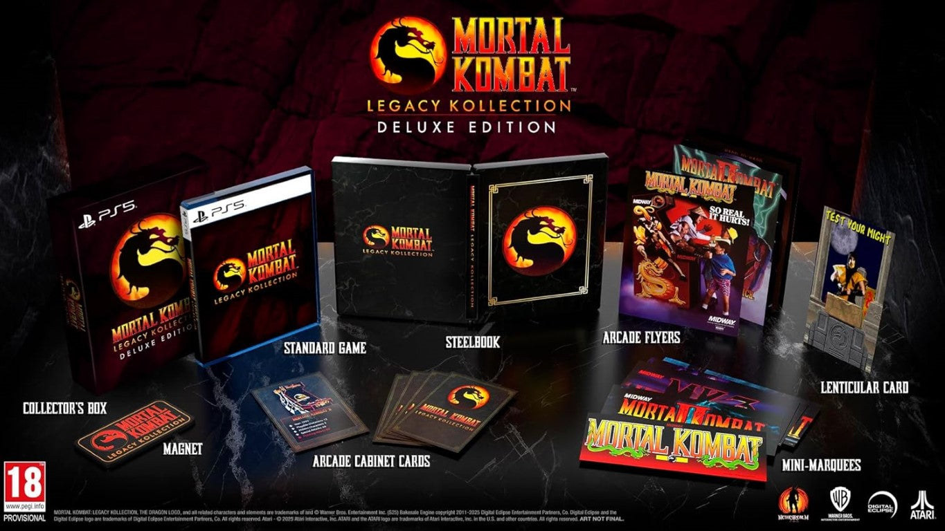 Mortal Kombat: Legacy Kollection - Deluxe Edition - PS5 - Version Française