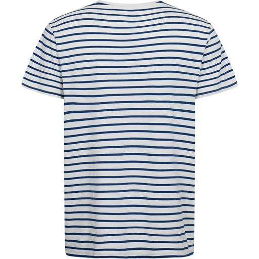 Resteröds T-shirt en bambou à rayures bleues et blanches, taille S