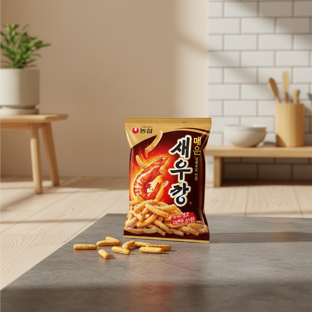Nongshim Chips de crevettes épicés - 75 g
