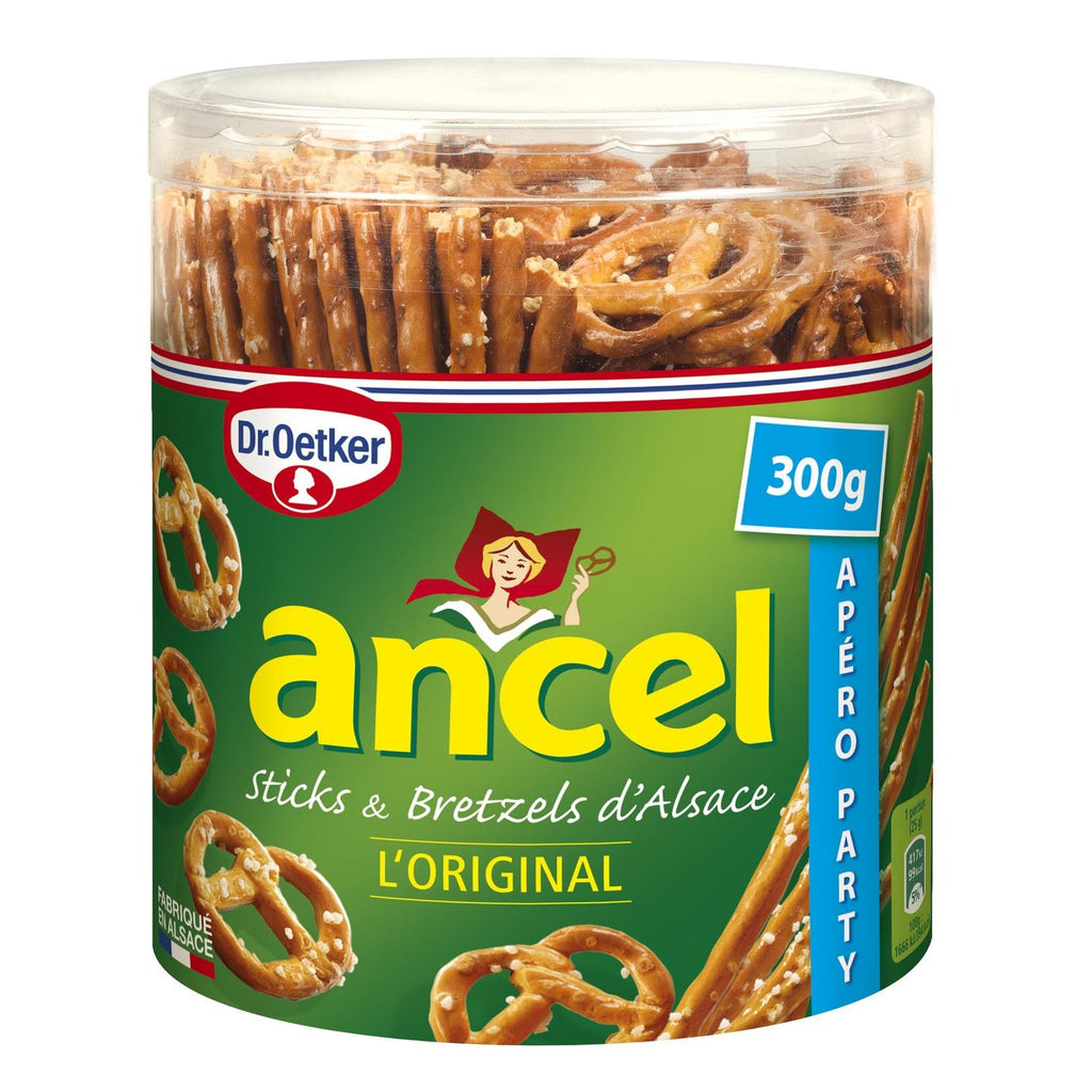ANCel Alsace Bâtonnets de Bretzel Salés, 300 g