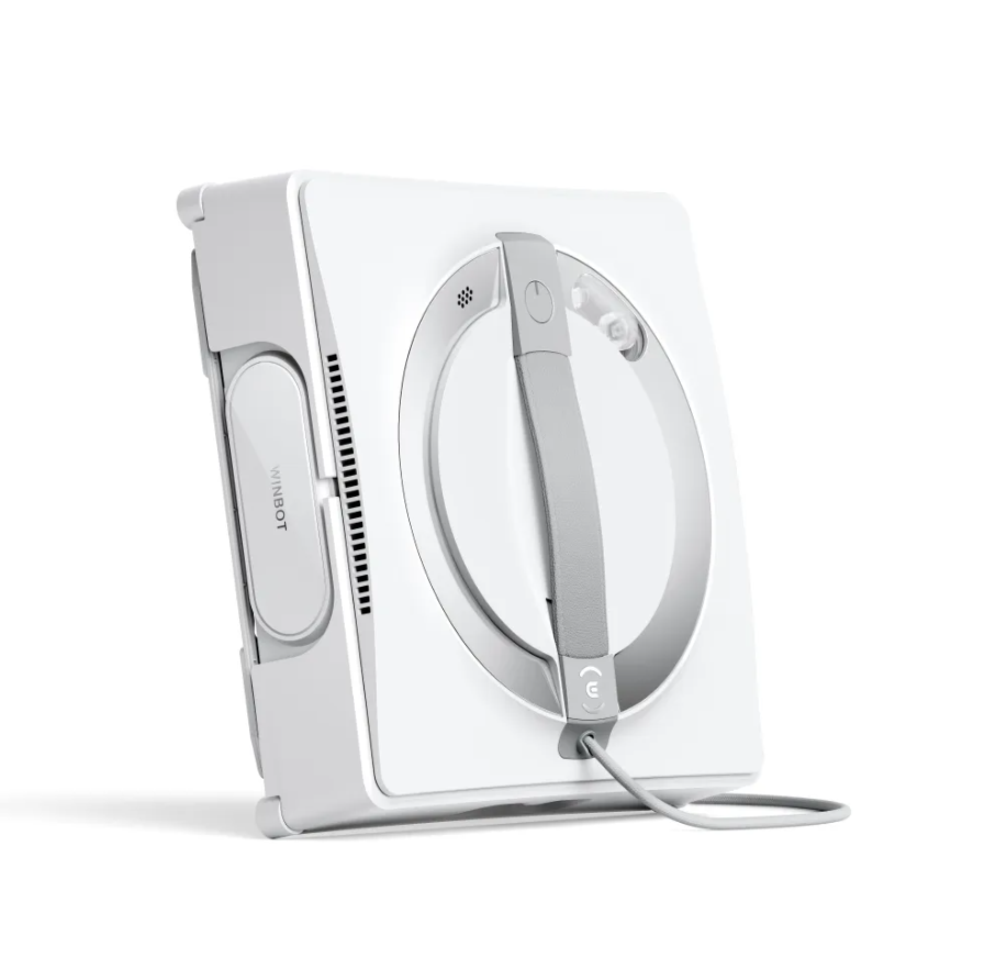 ECOVACS WINBOT W2 - Nettoyeur de vitres intelligent - Technologie de pulvérisation, plus sûr - Base non incluse - Blanc