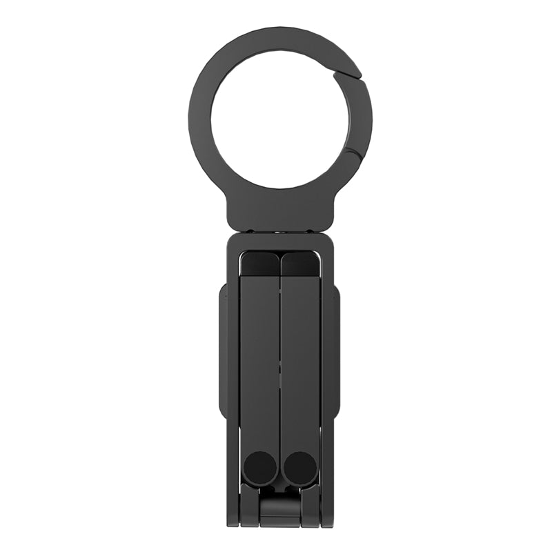 Ulanzi MA38 Trépied magnétique, Compatible MagSafe pour iPhone 12/13/14/15/16/17, Mousqueton MagLock à dégagement rapide, Support pliable en aluminium, Mini perche à selfie portable