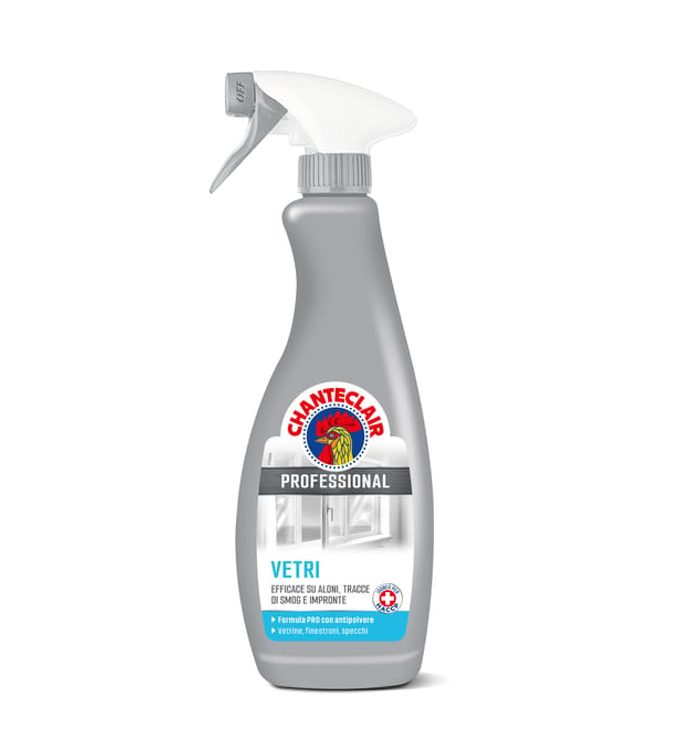 CHANTECLAIR Nettoyant vitres professionnel enrichi en alcool séchage rapide multi-surfaces 700 ml