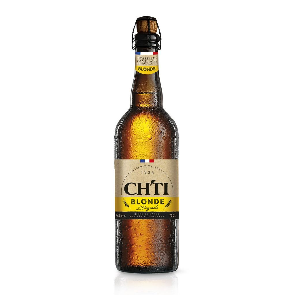 CH'TI Bière blonde l'originale 75cl