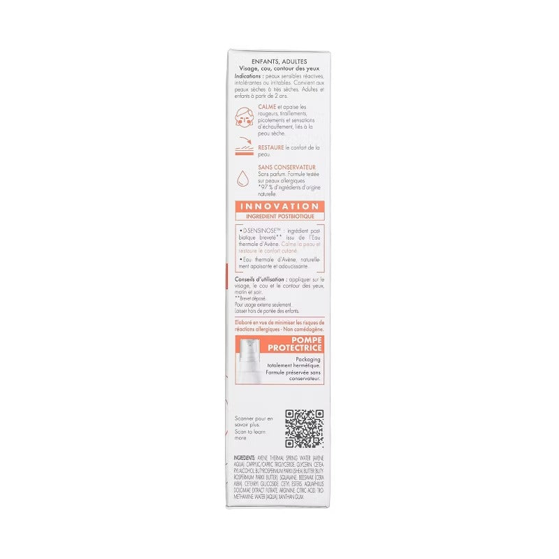 AVÈNE Tolérance Control Baume Apaisant Réparateur (Peaux Réactives Sèches) 40ml