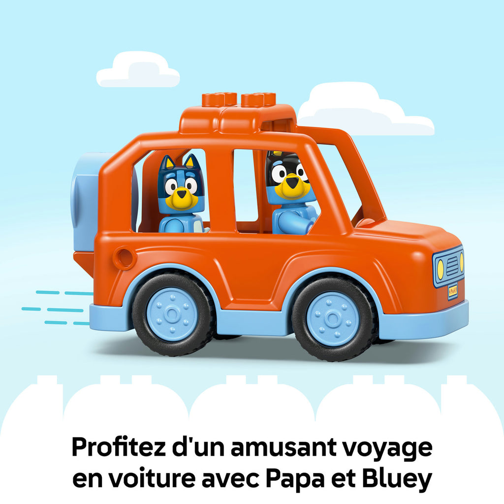 LEGO DUPLO Bluey 10458 Visite chez le marchand de glace avec Bluey