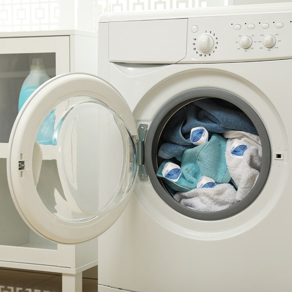 Billes de lessive anti-perçage Ultra Clean - Bleu - 8 pièces