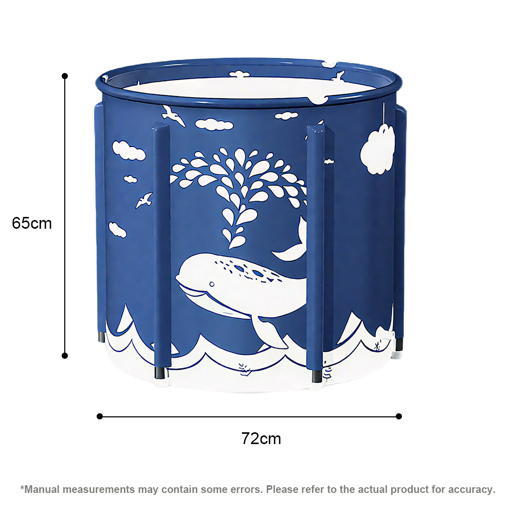 Leli Baignoire pliante, baignoire antibactérienne, baignoire épaissie, baignoire domestique, appareil de bain