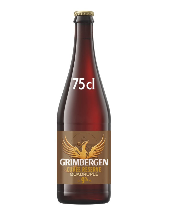 GRIMBERGEN Bière d' abbaye Cuvée reserve Quadruple 9,0° 75cl