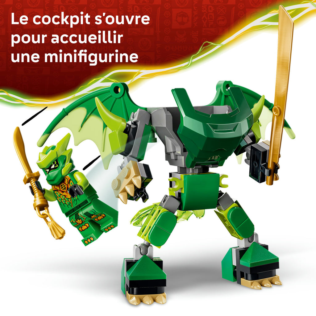 LEGO Ninjago Battle Pack Set de Construction Robot Dragon de Lloyd 71862