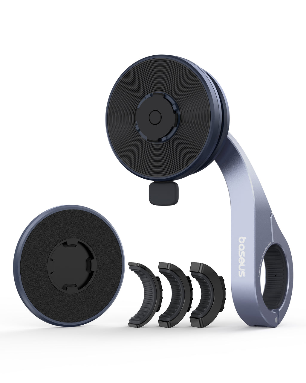 Baseus PrimeTrip VB1 Support de téléphone pour guidon de vélo Gris sidéral