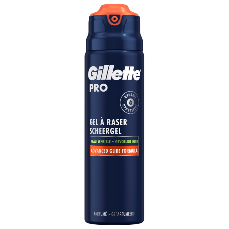 GILLETTE Fusion Proglide - Gel à Raser Rafraîchissant - 200 ml