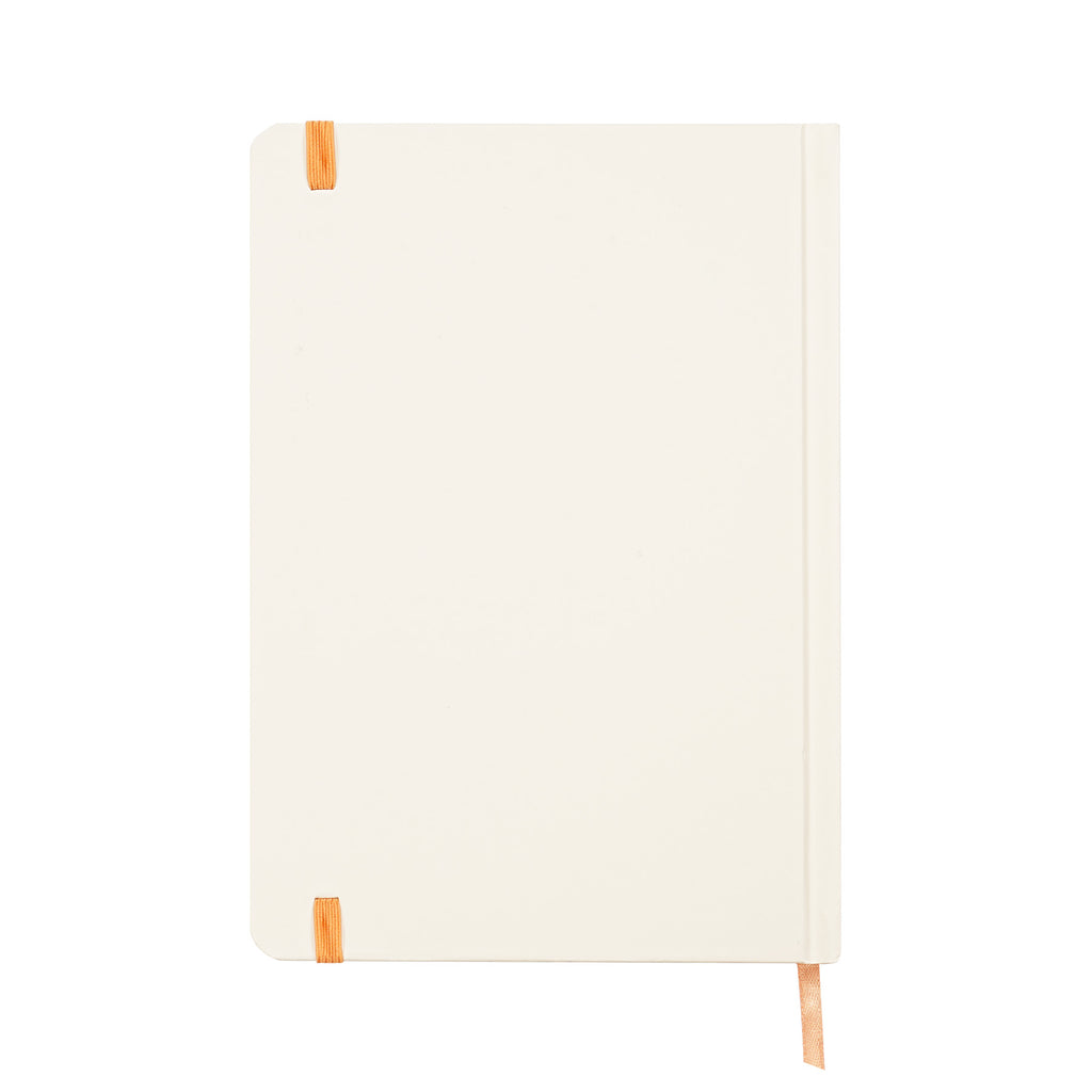 Jubiluu Carnet cartonné A5 avec marque-page, pages lignées, 100 g/m² - motif perroquet tropical