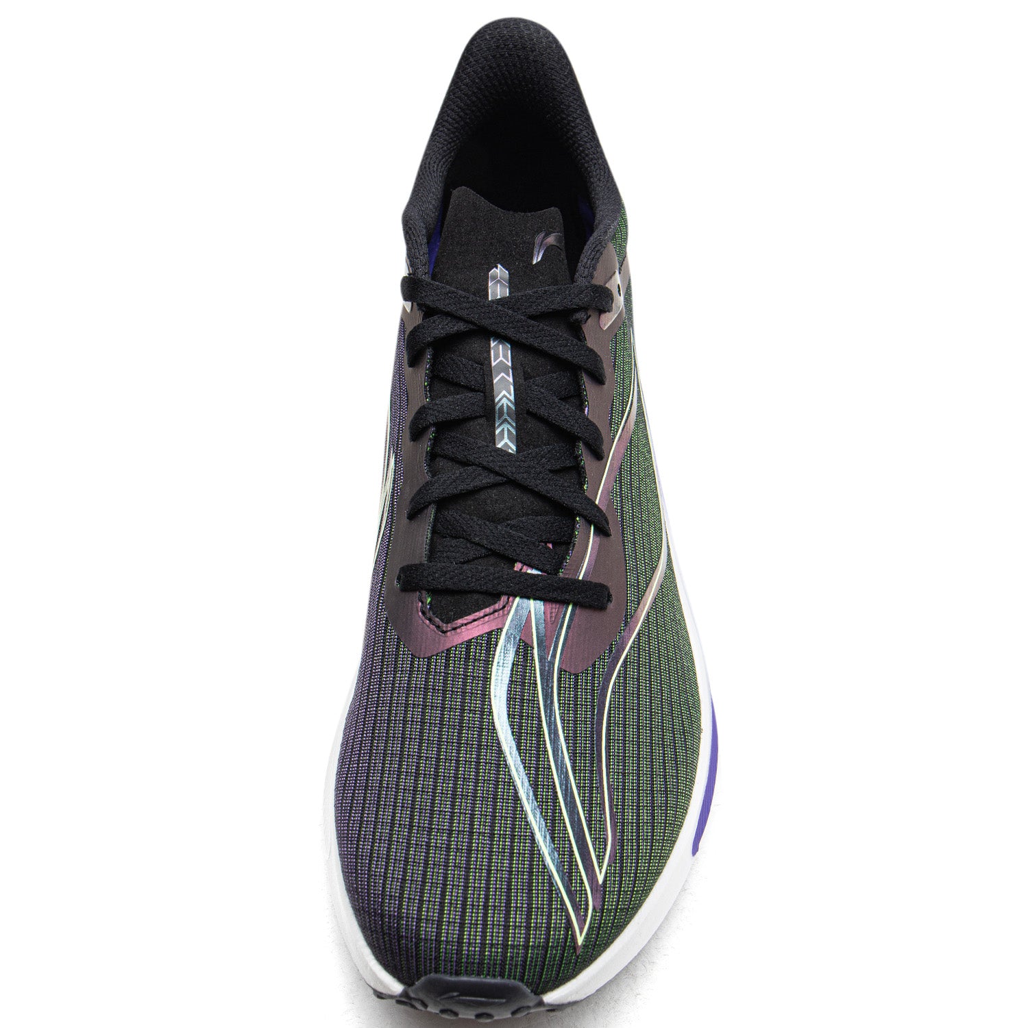 EU44 1/3 LI-NING Fly Electric 6 CHALLENGER Chaussures de course de vitesse pour hommes marathon sport et plein air - Noir