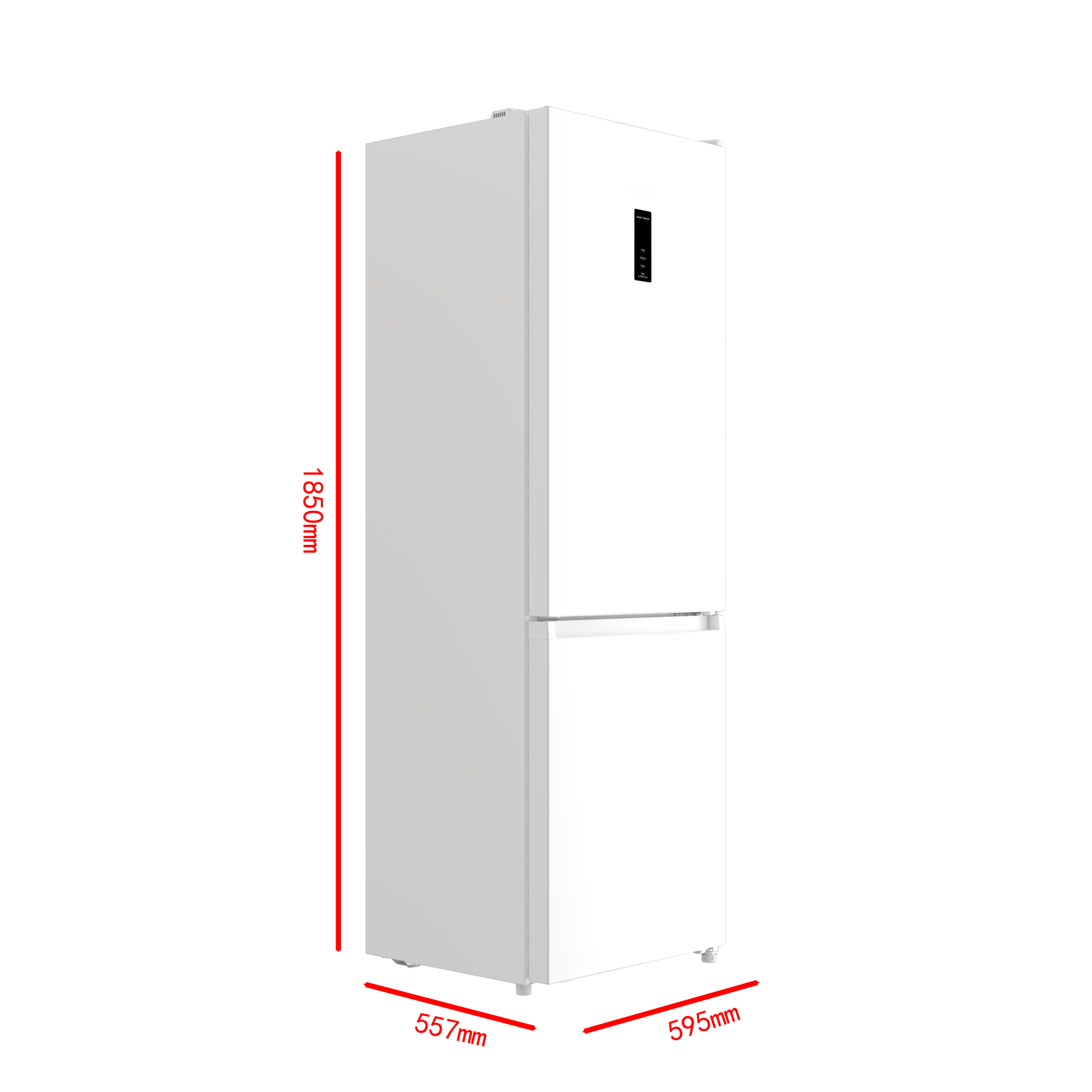 Sonlu CD‑350RW Réfrigérateur‑congélateur combi 310 L Volume du réfrigérateur 211 L, volume du congélateur 99 L, largeur 60 cm, compresseur inverter, porte réversible, régulation électronique de la température