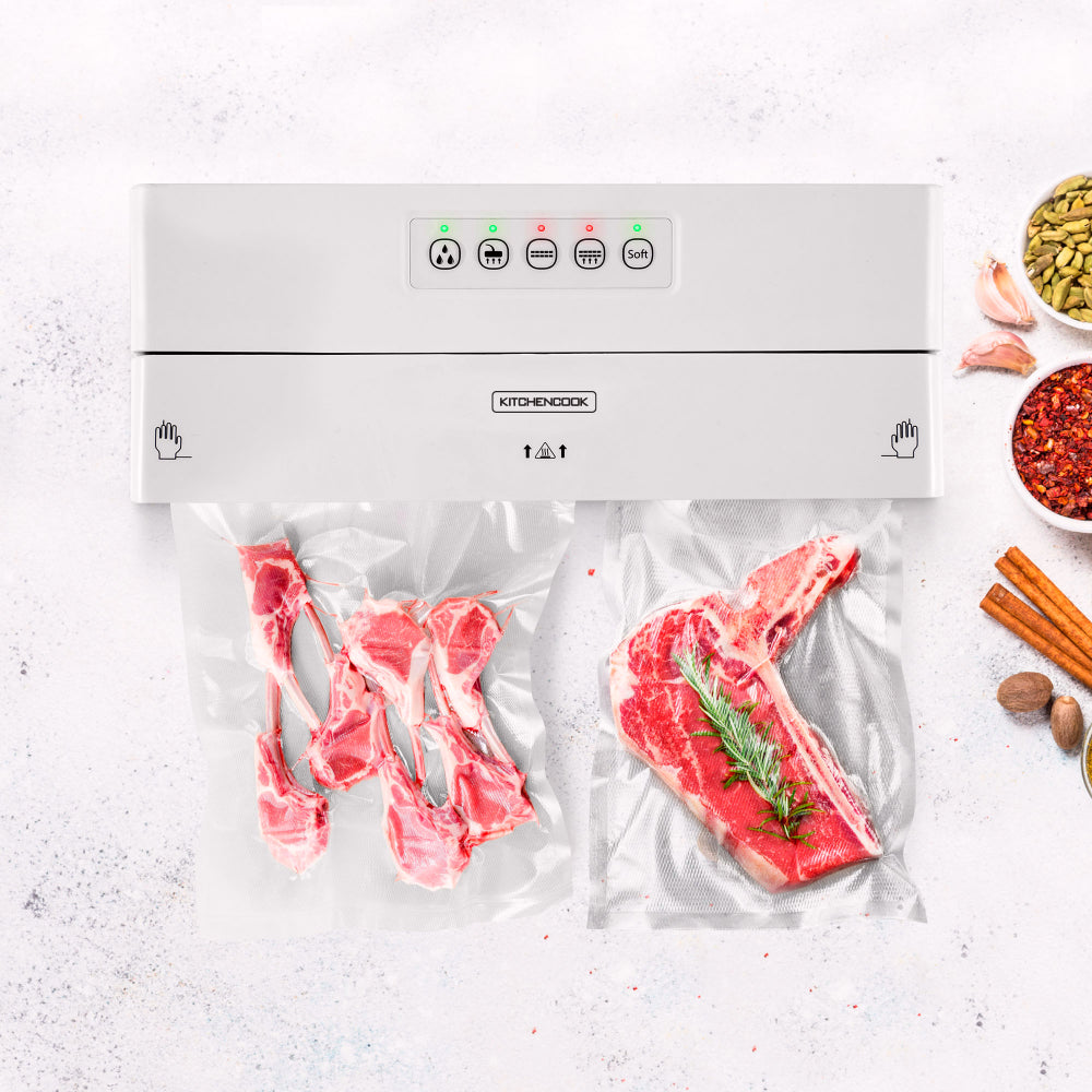 KITCHENCOOK AIRPROTECT300 Scelleuse sous vide avec coupe-rouleau