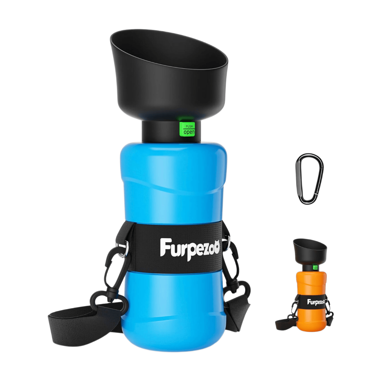 PECUTE PWB-BL01 Gourde d’extérieur pour animaux de compagnie bleu - 800 ml
