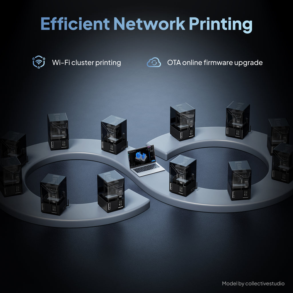 Elegoo Mars 5 Ultra Imprimante 3D résine 9K avec écran LCD mono 7 pouces, impression 150 mm/h, nivellement automatique, détection intelligente et connexion Wi-Fi