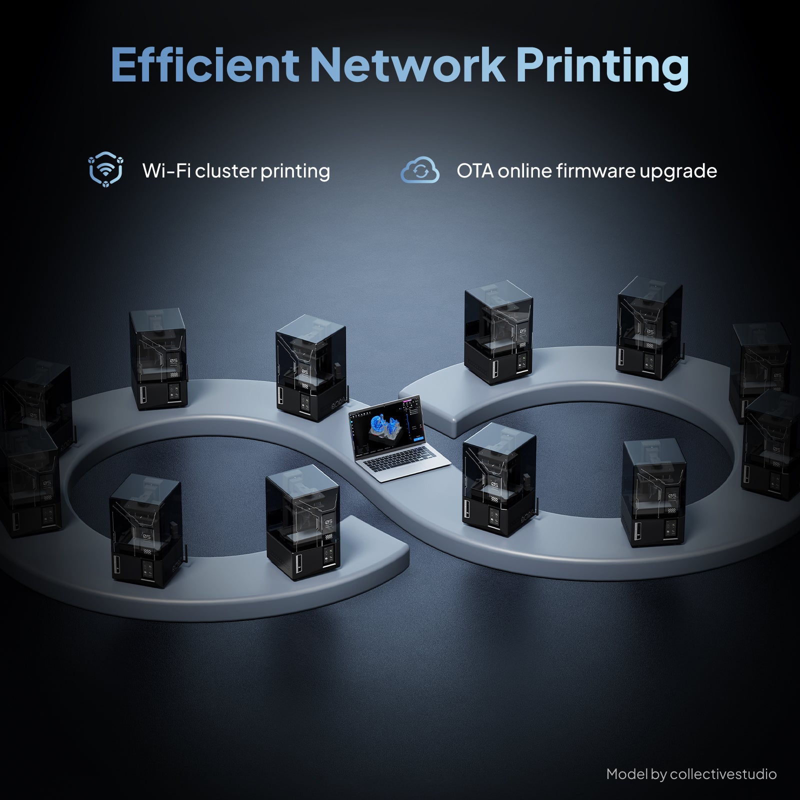 Elegoo Mars 5 Ultra Imprimante 3D résine 9K avec écran LCD mono 7 pouces, impression 150 mm/h, nivellement automatique, détection intelligente et connexion Wi-Fi