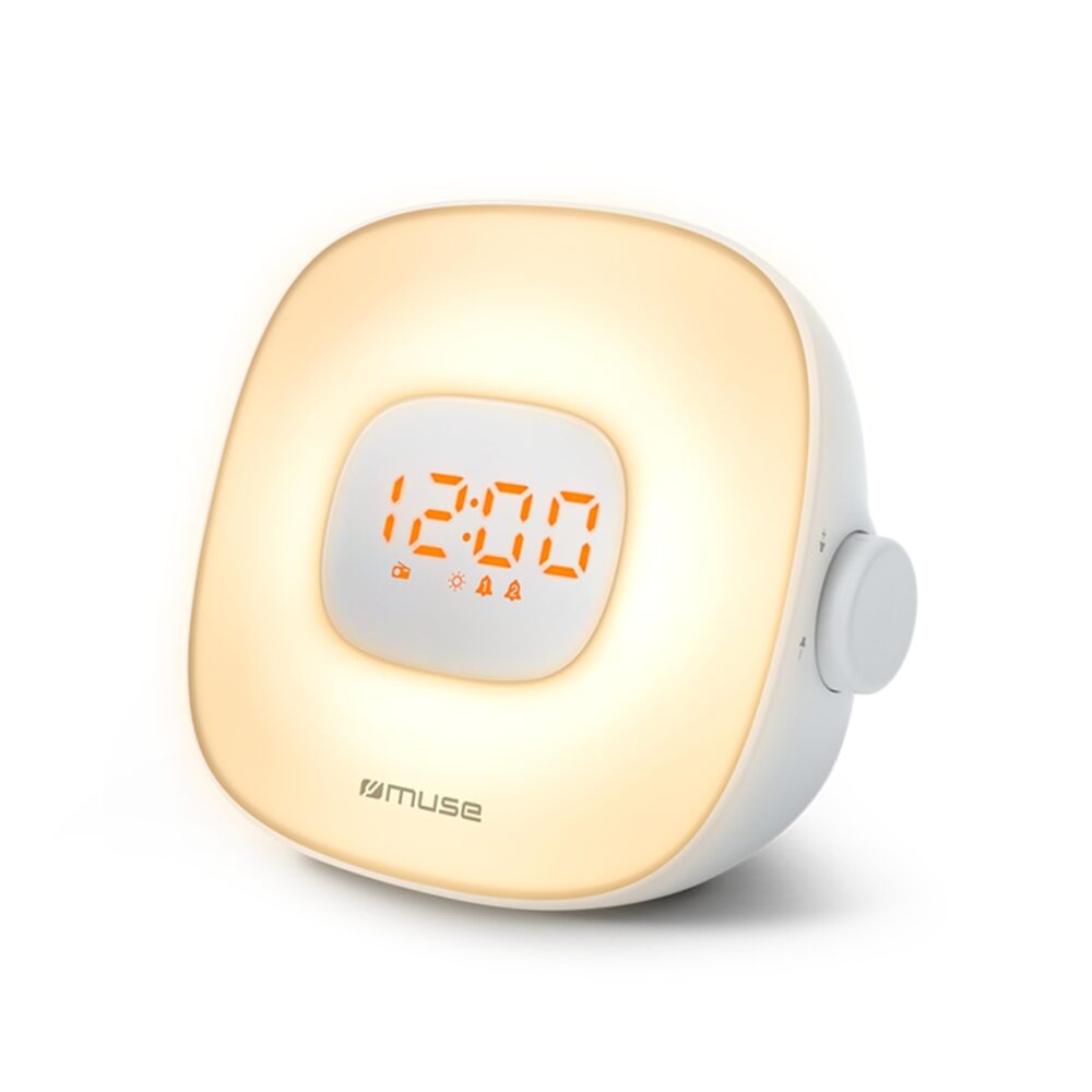 Muse ML-198 CR Radio-réveil lumineux avec sons de la nature