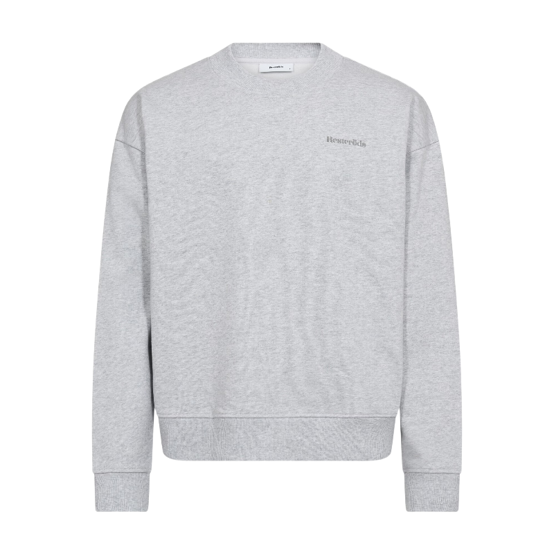 Resteröds Sweat à col rond Drake Gris clair XL