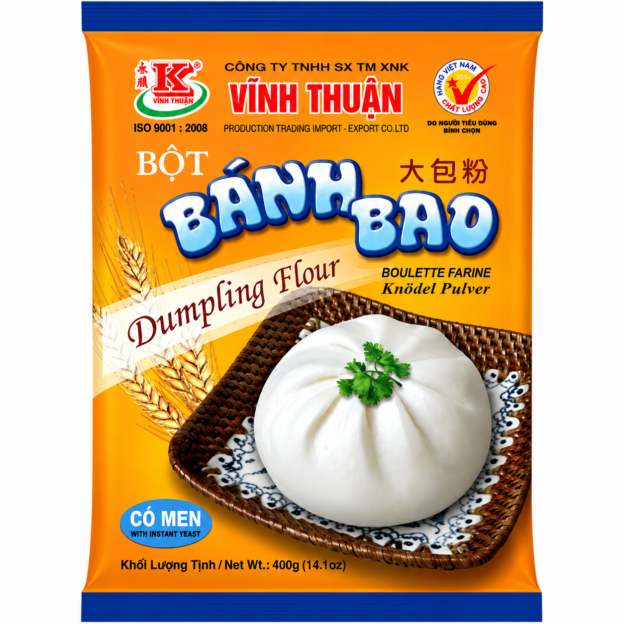 Vĩnh Thuận Farine pour brioches vapeur - 400 g