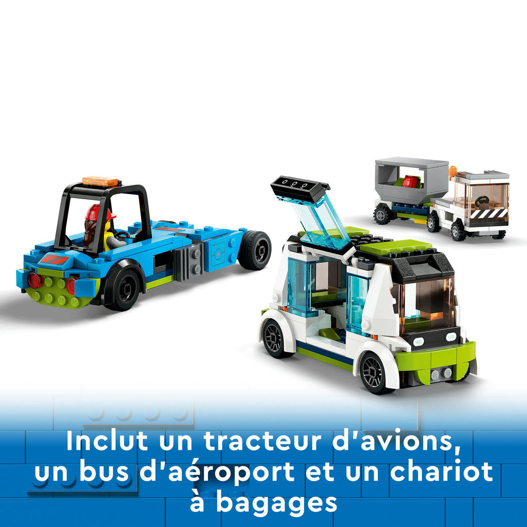 LEGO City 60367 Set de Construction Avion de Passagers
