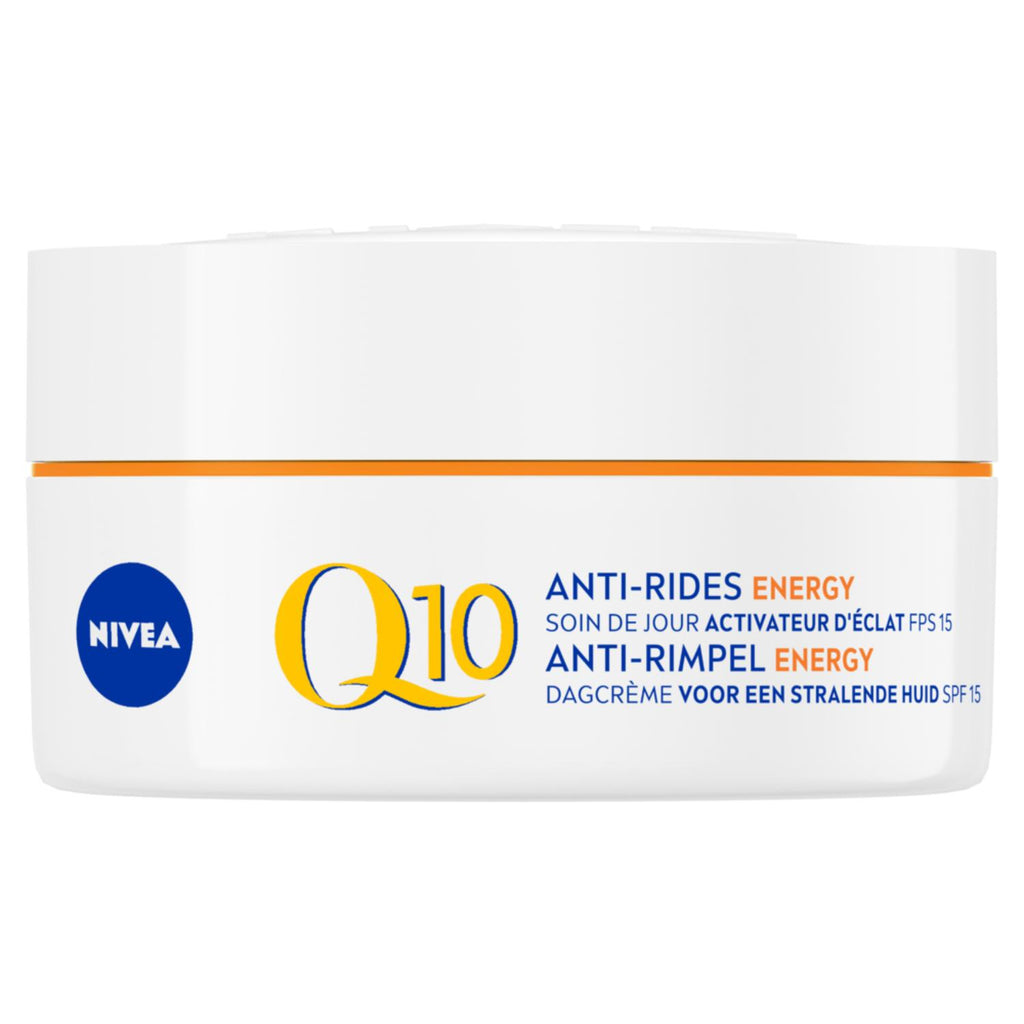 NIVEA Q10 Crème Anti‑Rides Energy Soin Jour visage FPS15 - 50 ml