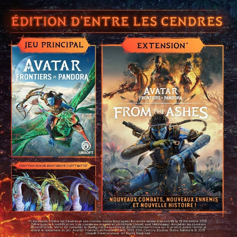 Avatar: Frontiers of Pandora - Edition D'entre les Cendres - Xbox Series - Version Française
