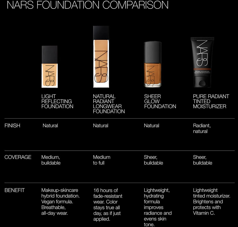 NARS Fond de teint Sheer Glow - 30 ml